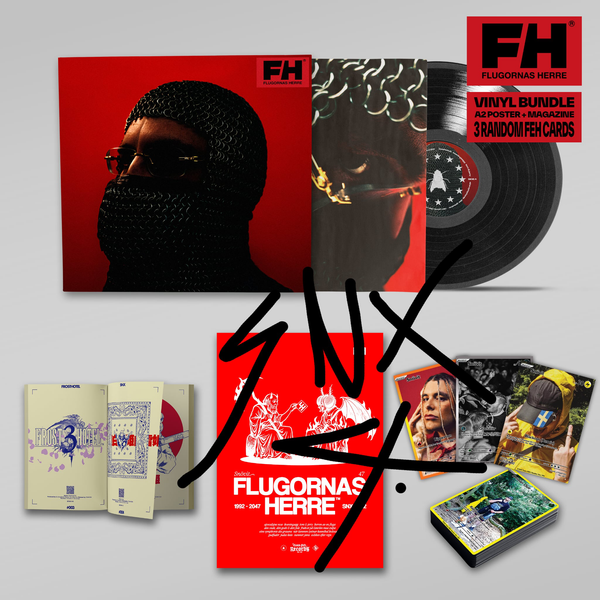SIGNED BY SNÖVIT - FLUGORNAS HERRE 12" VINYL BUNDLE
